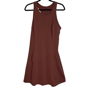 Mountain Hardwear Womens Athletic Tennis Dress Built in Shorts Rose Mauve M